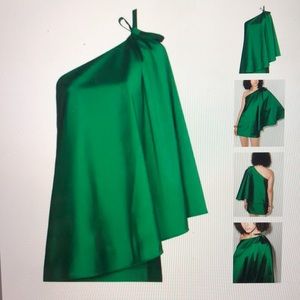 Bernadette one-shoulder mini dress